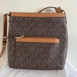 Michael Kors Brown Messenger Bag
